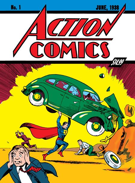 SUPERMAN DAY 2025 - ACTION COMICS #1 GOLDEN AGE SIZED FACSIMILE EDITION CVR C JOE SHUSTER FOIL VAR DC Comics Various Various Joe Shuster PREORDER