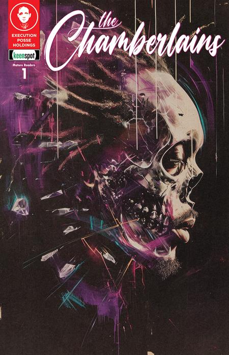 CHAMBERLAINS #1 CVR B TODD SKULL VAR (MR) Ex Posse Holdings Ruben Romero, Casey Bowker Alexandre Santana, Sergio Melegrito Todd Skull PREORDER