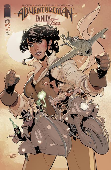 ADVENTUREMAN FAMILY TREE #2 (OF 3) Image Comics Matt Fraction Terry Dodson, Rachel Dodson Terry Dodson, Rachel Dodson PREORDER