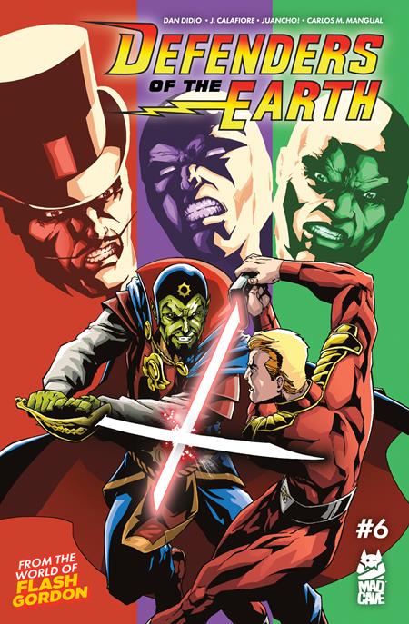 DEFENDERS OF THE EARTH #6 (OF 8) CVR A JIM CALAFIORE Mad Cave Studios Dan DiDio Jim Calafiore Jim Calafiore PREORDER