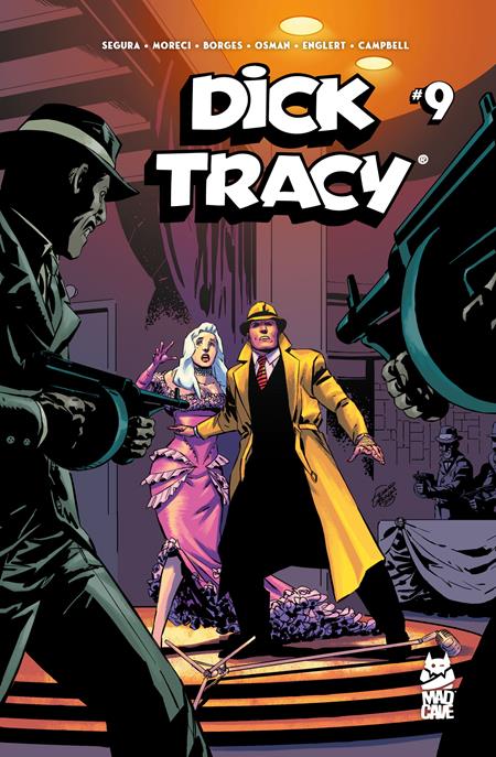 DICK TRACY #9 CVR A GERALDO BORGES Mad Cave Studios Alex Segura, Michael Moreci Geraldo Borges Geraldo Borges PREORDER