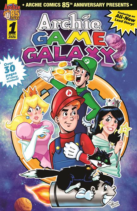 ARCHIE COMICS 85TH ANNIVERSARY PRESENTS ARCHIE GAME GALAXY #1 (ONE SHOT) CVR A HOLLY G Archie Comics Publications Holly G Holly G Jack Morelli Glenn Whitmore Holly G PREORDER