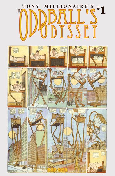 ODDBALLS ODYSSEY #1 (ONE-SHOT) CVR E WINSOR MCCAY OLD MASTERS VAR BAD IDEA Tony Millionaire Tony Millionaire Jim Campbell Winsor McCay PREORDER
