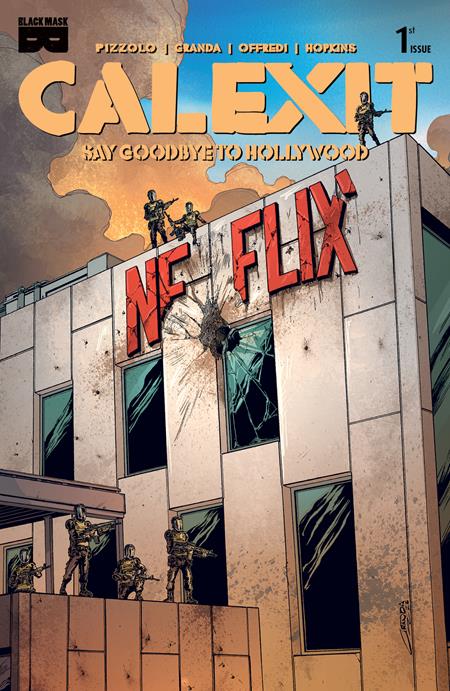 Calexit: Say Goodbye to Hollywood 1 Comic C. Granda Incentive Variant (1:3) Black Mask Studios 2026