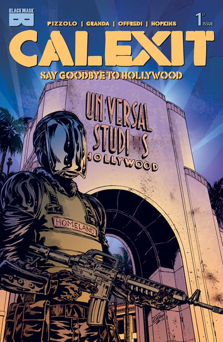 CALEXIT SAY GOODBYE TO HOLLYWOOD #1 (OF 3) CVR F INC 1:25 C GRANDA UNICITY VAR (MR) Black Mask Studios Matteo Pizzolo C. Granda C. Granda PREORDER