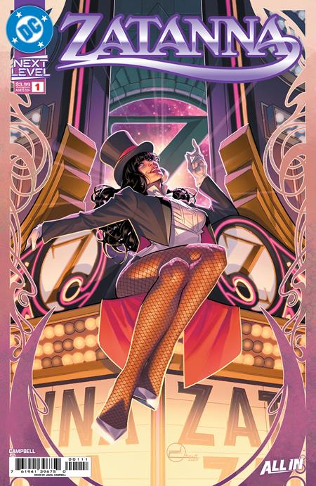 Zatanna, Vol. 4 1 Comic Jamal Campbell DC Comics 2026