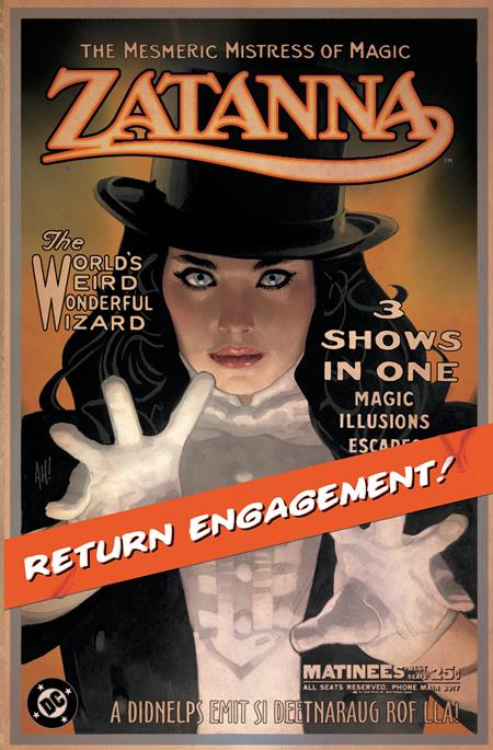 Zatanna, Vol. 4 1 Comic Adam Hughes Foil Variant DC Comics 2026