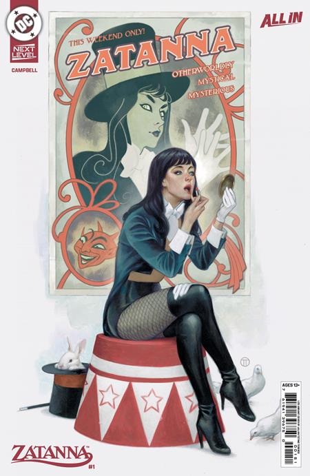 Zatanna, Vol. 4 1 Comic Julian Totino Tedesco Incentive Variant (1:25) DC Comics 2026