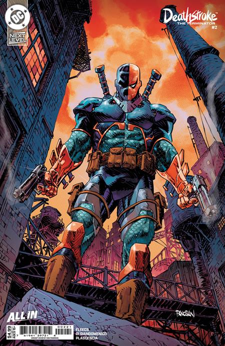 DEATHSTROKE THE TERMINATOR #2 CVR B DAN PANOSIAN CARD STOCK VAR DC Comics Tony Fleecs Carmine Di Giandomenico Dan Panosian PREORDER