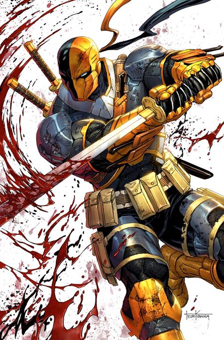 DEATHSTROKE THE TERMINATOR #2 CVR C TYLER KIRKHAM CARD STOCK VAR DC Comics Tony Fleecs Carmine Di Giandomenico Tyler Kirkham PREORDER
