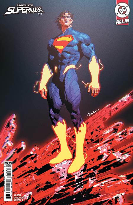 Absolute Superman 18 Comic Gerald Parel Variant DC Comics 2026