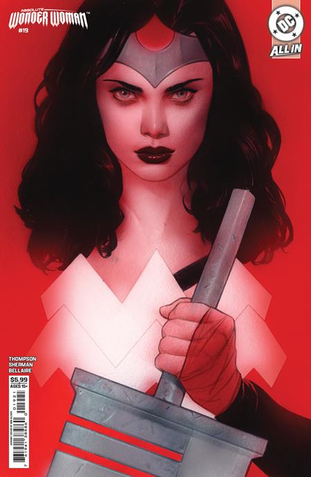 Absolute Wonder Woman 19 Comic Ben Oliver Variant DC Comics 2026