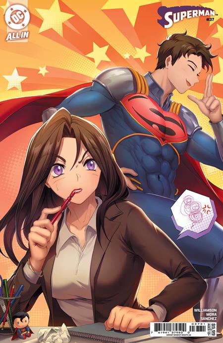 Superman, Vol. 6 37 Comic Rachta Lin Variant DC Comics 2026