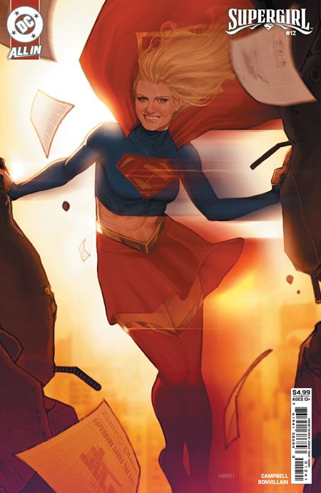 Supergirl, Vol. 8 12 Comic Joshua Swaby Variant DC Comics 2026