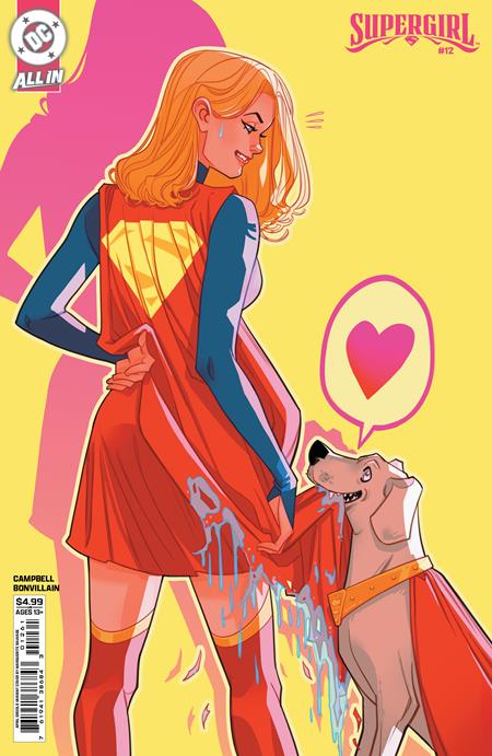 Supergirl, Vol. 8 12 Comic Marguerite Sauvage April Drools Variant DC Comics 2026