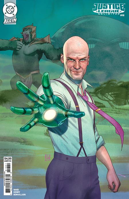 Justice League Unlimited, Vol. 2 18 Comic Kevin Wada Variant DC Comics 2026