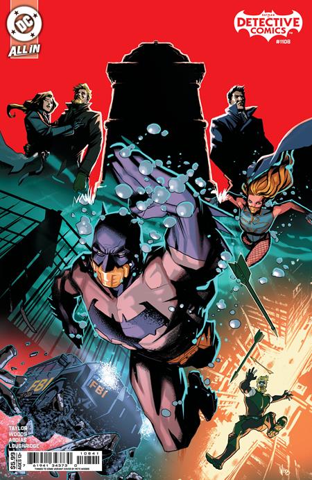 Detective Comics, Vol. 3 1108 Comic Pete Woods Things To Come Variant DC Comics 2026