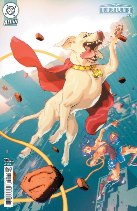 Wonder Woman, Vol. 6 32 Comic Gerald Parel April Drools Variant DC Comics 2026