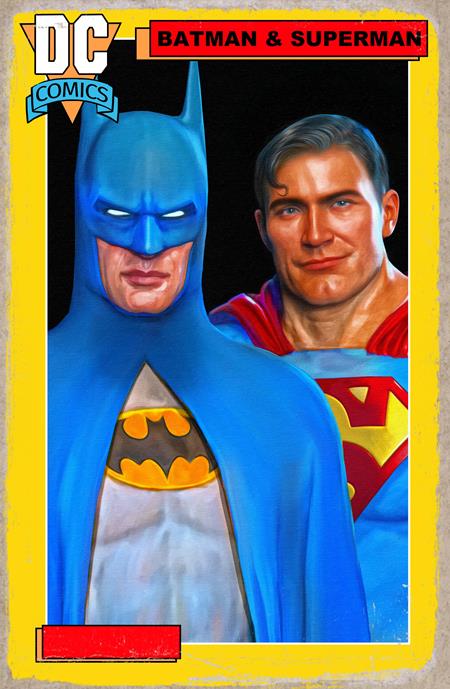 BATMAN SUPERMAN WORLDS FINEST #50 CVR C MARK SPEARS CARD STOCK VAR DC Comics Mark Waid Dan Mora, Adrian Gutierrez Mark Spears PREORDER