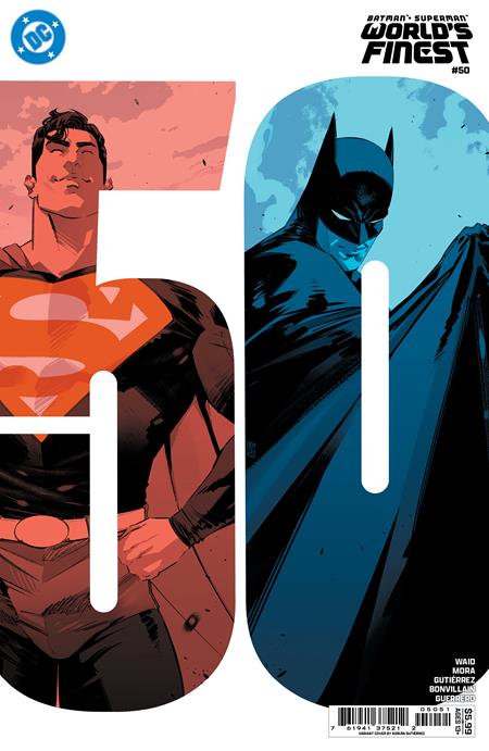 Batman / Superman: World's Finest, Vol. 2 50 Comic Adriãn Gutiérrez Variant DC Comics 2026