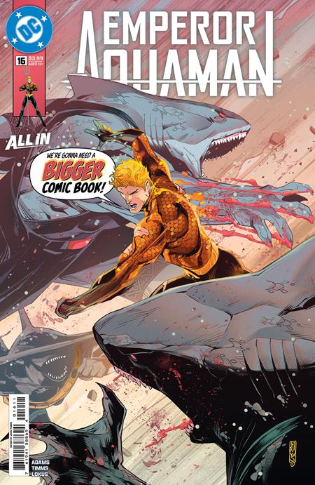 Aquaman, Vol. 9 16 Comic John Timms DC Comics 2026
