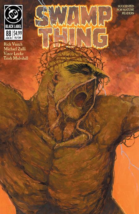 SWAMP THING 1989 #1 (OF 4) CVR D MICHAEL ZULLI FOIL VAR (MR) DC Comics Rick Veitch Michael Zulli, Vince Locke Michael Zulli PREORDER