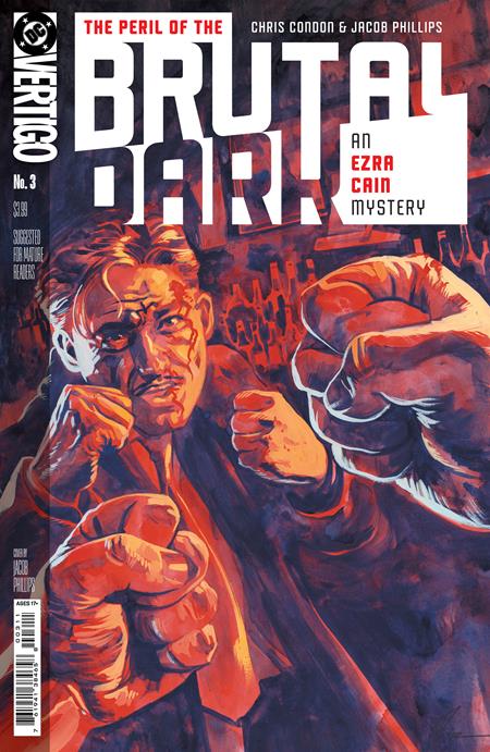 The Peril of the Brutal Dark: An Ezra Cain Mystery 3 Comic Jacob Phillips DC Comics 2026