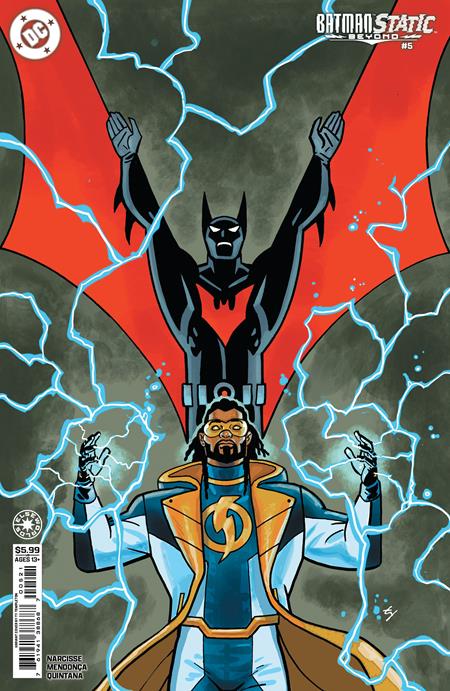 Batman / Static: Beyond 5 Comic Ty Templeton Variant DC Comics 2026