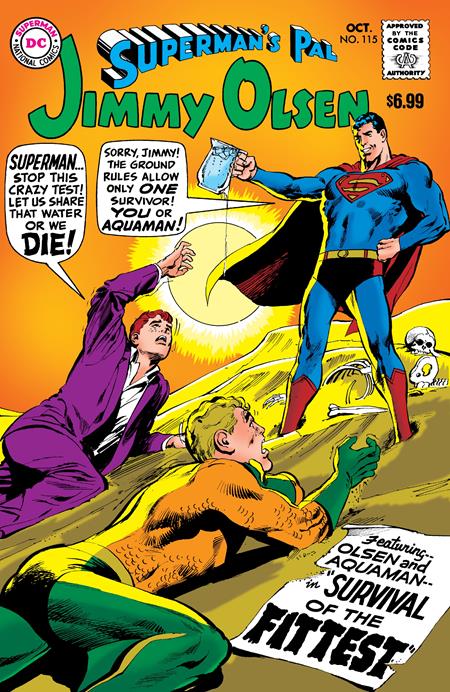 Superman's Pal Jimmy Olsen 115 Comic Facsimile Foil Variant DC Comics 2026