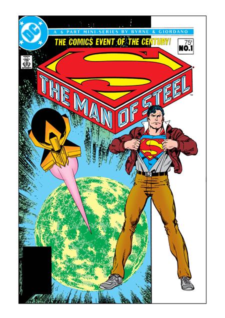 MAN OF STEEL #1 FACSIMILE EDITION CVR A JOHN BYRNE DC Comics John Byrne John Byrne John Byrne PREORDER