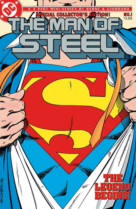 The Man of Steel, Vol. 1 1 Comic Facsimile DC Comics 2026