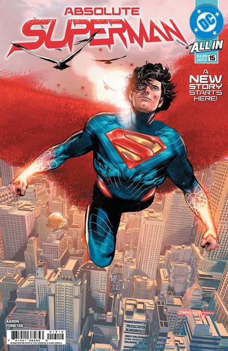 Absolute Superman 15 Comic 2nd Printing Rafa Sandoval DC Comics 2026