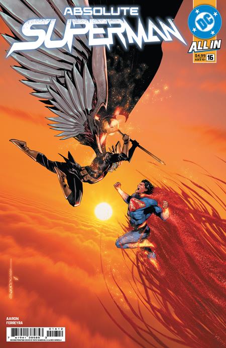 Absolute Superman 16 Comic 2nd Printing Rafa Sandoval DC Comics 2026