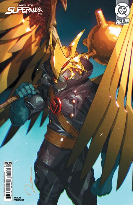 Absolute Superman 16 Comic 2nd Printing Gerald Parel Variant DC Comics 2026