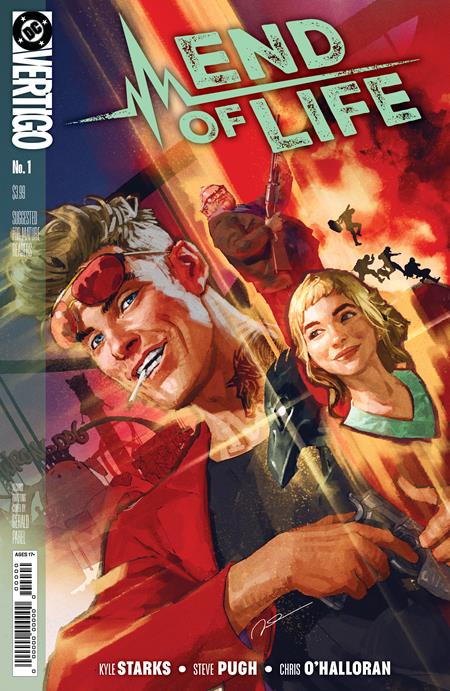 END OF LIFE #1 Second Printing Cvr A Gerald Parel (MR) DC Comics Kyle Starks Steve Pugh Gerald Parel PREORDER