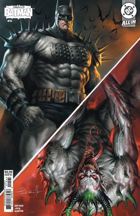 Absolute Batman 15 Comic 3rd Printing Lucio Parillo Variant DC Comics 2026