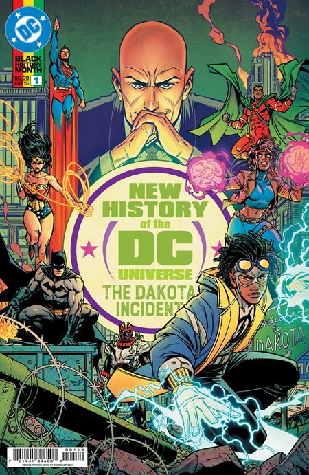 New History of the DC Universe: The Dakota Incident 1 Comic 2nd Printing Diego Olortegui DC Comics 2026