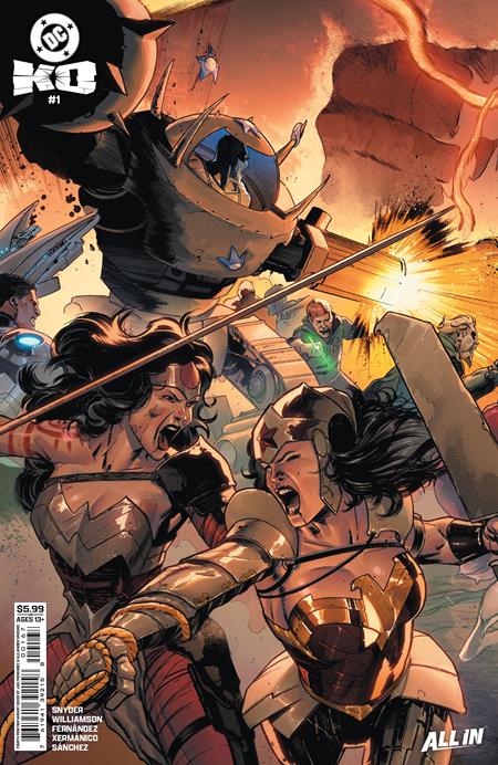 DC K.O. 1 Comic 4th Printing Javi Fernandez Connecting Variant DC Comics 2026