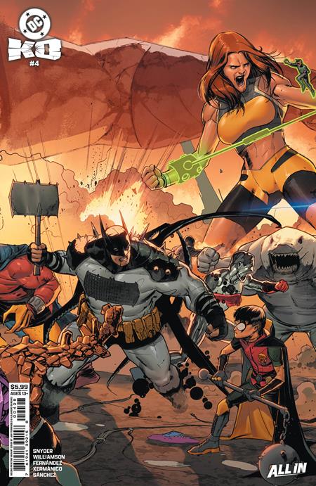 DC K.O. 4 Comic 2nd Printing Javier Fernandez Connecting Variant DC Comics 2026
