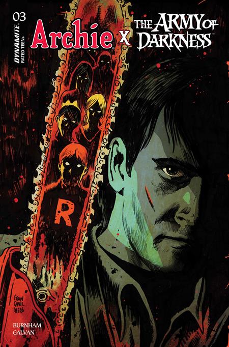 Archie x The Army of Darkness 3 Comic Francesco Francavilla Dynamite Entertainment 2026