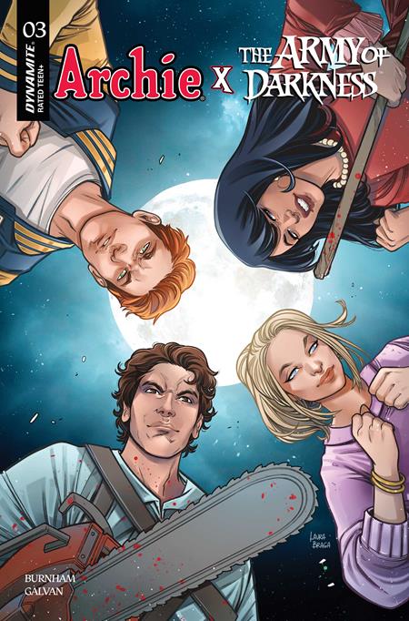 ARCHIE X ARMY OF DARKNESS #3 CVR C LAURA BRAGA VAR DYNAMITE Entertainment Erik Burnham Bill Galvan Laura Braga PREORDER