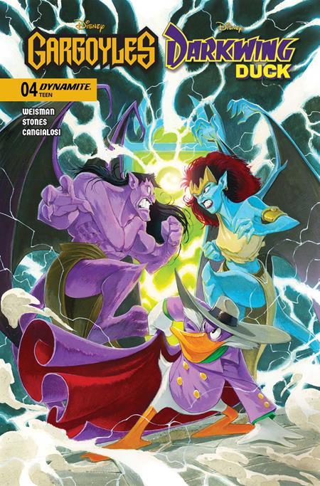 Gargoyles / Darkwing Duck 4 Comic Ivan Bigarella Variant Dynamite Entertainment 2026