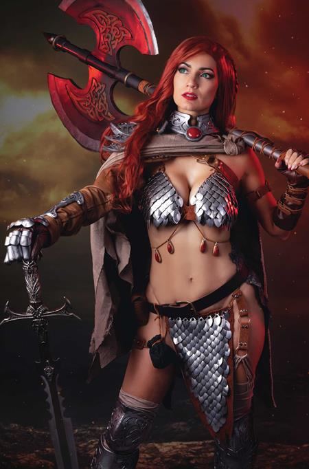 Giant-Sized Savage Tales 1 Comic Ivy Cosplay Incentive Red Sonja Virgin Variant (1:10) Dynamite Entertainment 2026