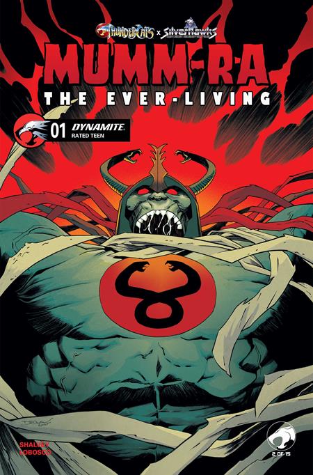 Mumm-Ra the Ever-living 1 Comic Declan Shalvey Variant Dynamite Entertainment 2026
