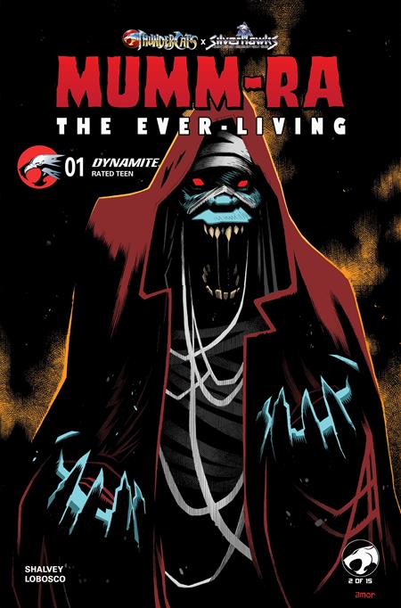 Mumm-Ra the Ever-living 1 Comic John Amor Variant Dynamite Entertainment 2026