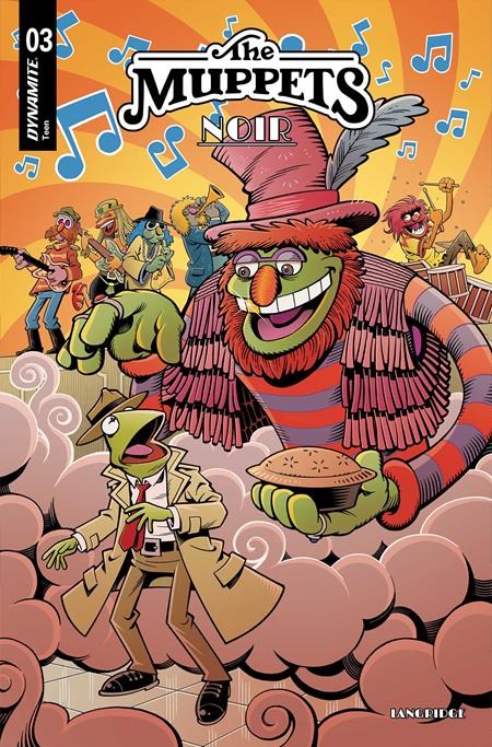 The Muppets: Noir 3 Comic Roger Langridge Dynamite Entertainment 2026