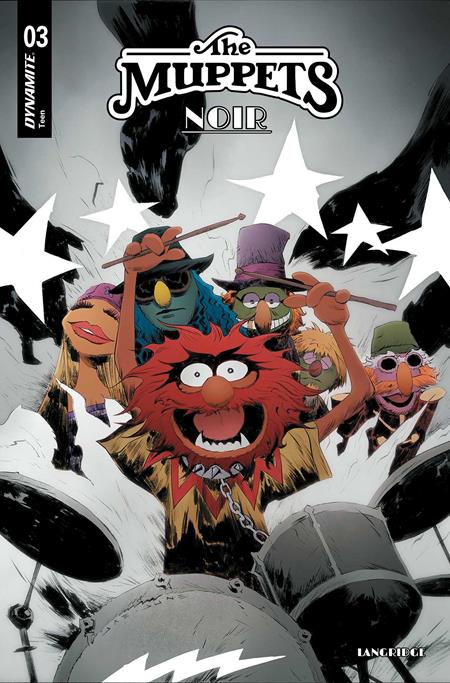 The Muppets: Noir 3 Comic Jae Lee Variant Dynamite Entertainment 2026