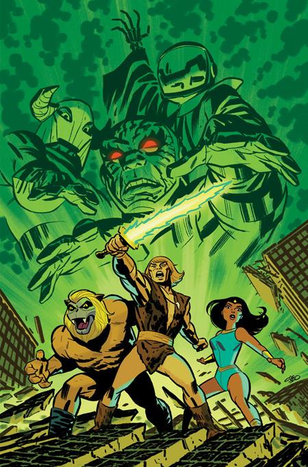 THUNDARR THE BARBARIAN #4 CVR K INC 1:30 MICHAEL CHO VIRGIN VAR DYNAMITE Entertainment Jason Aaron Kewber Baal Michael Cho PREORDER
