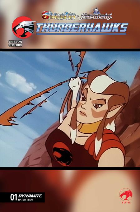 Thundercats X Silverhawks: ThunderHawks 1 Comic Animation Art Variant Dynamite Entertainment 2026