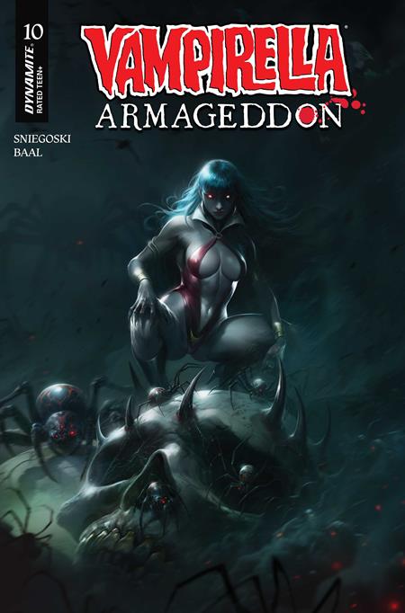 VAMPIRELLA ARMAGEDDON #10 CVR A FRANCESCO MATTINA DYNAMITE Entertainment Tom Sniegoski Edu Menna Francesco Mattina PREORDER